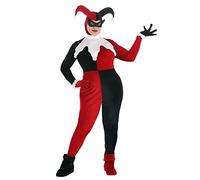 Fun Costumes Plus Size Deluxe Harley Quinn Fancy Dress Costume 2X, Red