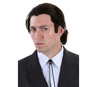 FUN Costumes Pulp Fiction Vincent Vega Wig and Bolo Tie Set Standard