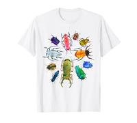 Fun Cute Bugs Gift Insects Beetles Kids Boys Girls Adults T-Shirt