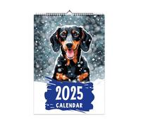 Fun Dacshunds Calendar 2025,Dachshund Calendar 2025,Dachshunds Monthly Wall Calendar,12 Month 2025 Calendar Month To View Sausage Dog Calendar 2025,Fun Dogs Calendar 12 Monthly Calendar For Schedule