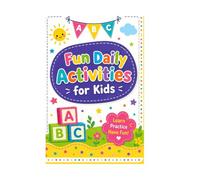 Fun Daily Activities for Kids: ABC Letter Tracing & Coloring Book: Learn the Alphabet Through Tracing, Coloring, and Playful Activities for Little Learners