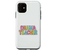 Fun Dalmatian Dot Drama Teacher Quote Case for iPhone 11