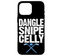 Fun Dangle Snipe Celly Quote for Ice Hockey Players and Fans Case for iPhone 16 Pro Max