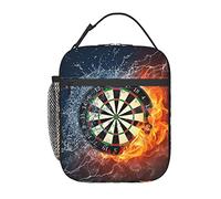 Fun Darts Board Game Lunch Bag For Boys Girls Reusable Lunch Box Insulated Portable Meal Tote For Kids School Men Adults Work Travel Picnic