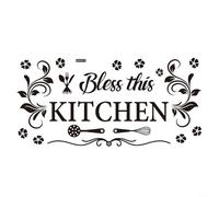 Fun Decor with Kitchen Wall Stickers Featuring Cook Utensils Perfect for Various Environments (MS1587)