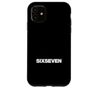 Fun design that says Six Seven 6 7 Meme Case for iPhone 11