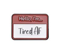 Fun Dialog Enamel Brooch Pins - Express Your Mood with Humor, Metal, metal