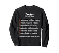 Fun Doctor Definition T Shirt Physician Shirts Surgeon Gifts Sweatshirt