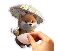 Fun Dog Squeeze Belly Decals, Cute 3D Dog Stickers, Decorative Stickers with Squishy Feature, PVC Sticker with Smooth Touch, Kids Craft Sticker Set Adorable Designs, Party Favors