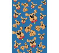 Fun Dogs Notebook: A Plain, Lined Notebook, 6" x 9", for Jotting Down Ideas, Doodling, Note Taking, Making Lists and More