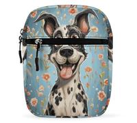 Fun Dogs Oxford Cloth Ammo Crossbody Shoulder Bag Medic Bag Classic Small Messenger Crossbody Bag Unisex Classic Canvas Shoulder Bag for Women, Bookbag for Work
