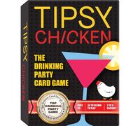 Tipsy Chicken Fun Drinking Card Games for Adults - Adult Drinking Games for Adults Party Game Night - Adult Board Games for Groups and Parties - Drunk Card Games Adults, Fun Games for Adults Party