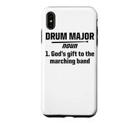 Fun Drum Major Definition God's Gift To The Marching Band Case for iPhone XS Max