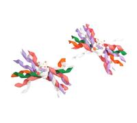 Fun Easter Cartoon Ribbon Hair Clip For Girls Secure And Stylish Designs Costume Hairpieces Girls Festival Hair Clip