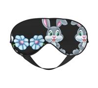 Fun Easter Rabbit Sleep Eye Mas Light Blocking Night Eye Blinder Travel Essential Gifts Women Men Sleep Mask