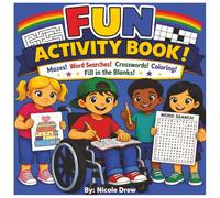 Fun & Educational Kids Activity Book Ages 6 - 12: Crosswords, Mazes, Word Searches, Fill in the Blanks, Dot & Boxes, Coloring Pages (Smart Kids Learning Adventures)