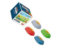 Fun Educational Toy Set of 6 Stepping Stones Pieces Helps Improve Childs Balance and Movement Glowing Footstep Dolls