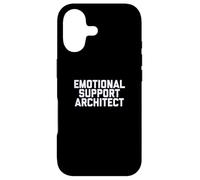 Fun Emotional Support Architect Job Occupation Therapy Joke Case for iPhone 17