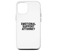 Fun Emotional Support Attorney Lawyer Joke Case for iPhone 12/12 Pro
