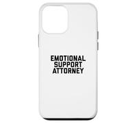 Fun Emotional Support Attorney Lawyer Joke Case for iPhone 12 mini