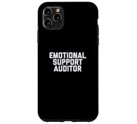 Fun Emotional Support Auditor Internal Control Therapy Joke Case for iPhone 11 Pro Max