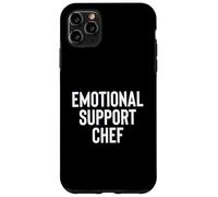 Fun Emotional Support Chef Therapy Joke Case for iPhone 11 Pro Max