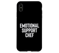 Fun Emotional Support Chef Therapy Joke Case for iPhone XS Max