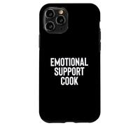 Fun Emotional Support Cook Therapy Joke Case for iPhone 11 Pro