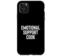 Fun Emotional Support Cook Therapy Joke Case for iPhone 11 Pro Max