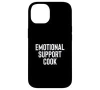 Fun Emotional Support Cook Therapy Joke Case for iPhone 14