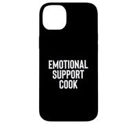 Fun Emotional Support Cook Therapy Joke Case for iPhone 14 Plus
