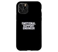 Fun Emotional Support Engineer Job Occupation Therapy Joke Case for iPhone 11 Pro