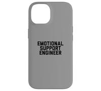 Fun Emotional Support Engineer Job Occupation Therapy Joke Case for iPhone 14