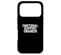 Fun Emotional Support Engineer Job Occupation Therapy Joke Case for iPhone 17 Pro