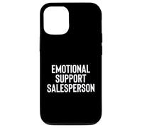 Fun Emotional Support Salesperson Therapy Joke Case for iPhone 12/12 Pro