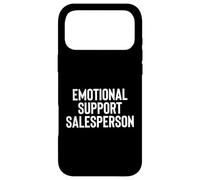 Fun Emotional Support Salesperson Therapy Joke Case for iPhone 17 Pro Max