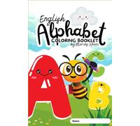 Fun English Alphabet Coloring and Tracing Booklet: Coloring and Tracing Booklet