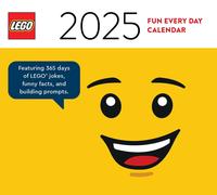 LEGO Fun Every Day 2025 Daily Calendar - Blank book NEW Books, Chronicl 31/07/2