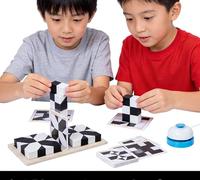 Fun Exploration Hidden Block Puzzle - Focus Training, Parent-Child Interactive Tabletop Toy for Kids