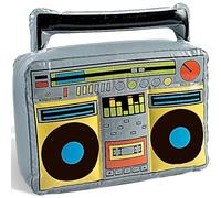 Fun Express 18" Inflatable Boom Box, 2-Speaker Stereo, Battery Powered