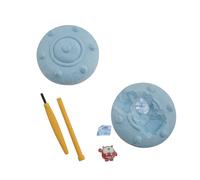 Fun Express 3 1/4" UFO Series Teal & Turquoise Treasure Dig Kits - 12 Pieces