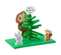 Fun Express 3D Bigfoot Hiding Behind a Tree Craft Kit - 12 Sets - Perfect Kid's Activity for School, Home, and Community Events