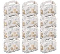 Fun Express Bug Hotel Craft Kit, Makes 12 - Includes Cardstock Boxes and Clear Acetate Sheets