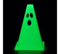 Fun Express Glow in The Dark Ghost Traffic Cones - 12 Pc