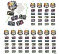 Fun Express Jesus is the Light VBS 2026 Glow-in-the-Dark Bookmark Craft Kit Makes 12 - Illumination Station Christian Crafts for Kids Bulk | Sunday School Crafts Bible Verse Bookmarks Religious Gifts