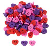 Fun Express Mini Smile Face Erasers Pieces