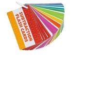 Fun Express Subtraction Flash Cards on a Ring - Educational Math Cards for Kids Improve Subtraction Skills & Math Fluency - Homeschooling Classrooms & Travel - Portable Durable & Convenient - 6 Pieces