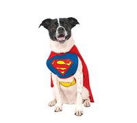 Fun Express Superman Dog Costume - Perfect Halloween Outfit for Dogs, Photoshoots, Red and Blue, XL