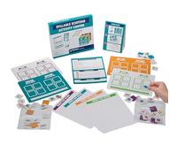 Fun Express Syllable Sorting & Writing Skills Educational Activity Classroom Center Kit - 18 Pc.