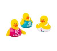 Fun Express Yoga Rubber Ducks - 12 Pc